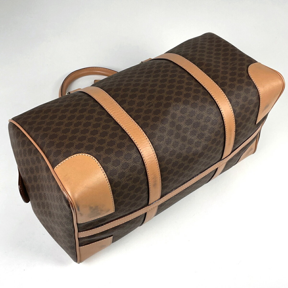 Celine Macadam Pattern Canvas Handbag Brown - image 2